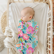 Tahitian Bloom Baby Blanket