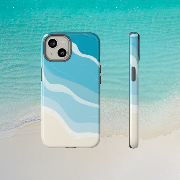 Noosa Heads Phone Case – Durable Ocean Wave Phone Case With Wireless Charging