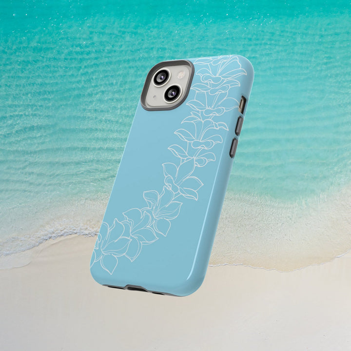 Tough Dual Layer Phone Case | Hawaiian Flower Lei Design for iPhone & Samsung