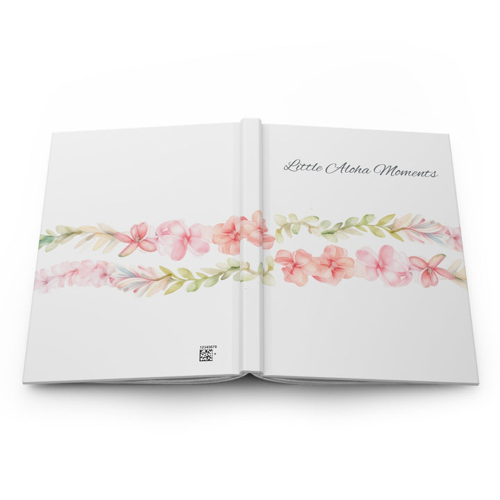 Little Aloha Moments Hardcover Journal | Tropical Lined Notebook & Plumeria Design