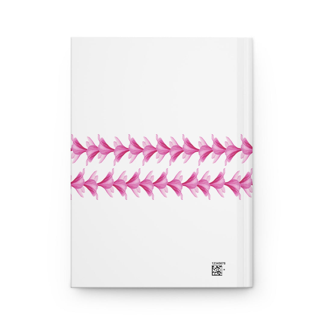 Little Aloha Moments Hardcover Journal | 150 Lined Pages & Pink Plumeria Notebook