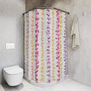 Hawaiian Flower Lei Shower Curtain