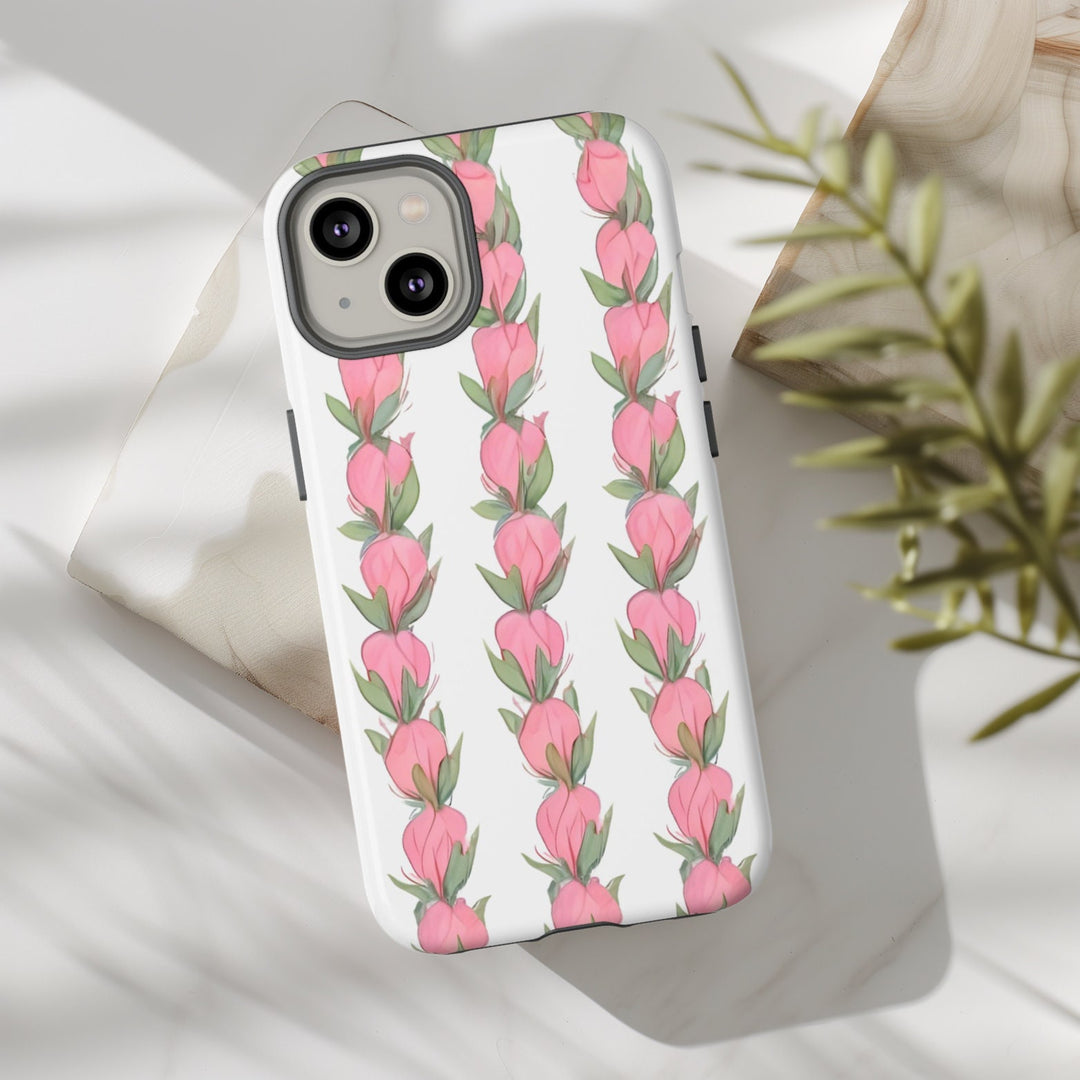 Tough Dual Layer Phone Case | Hawaiian Floral Cover for iPhone & Samsung
