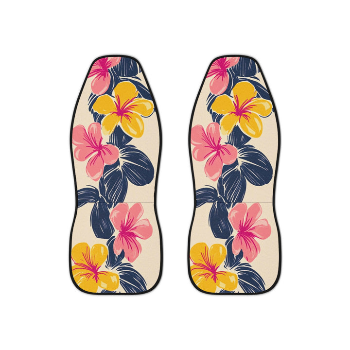 Rangiora Hawaiian Car Seat Covers (Set of 2) | Universal Fit Tropical Floral Protection