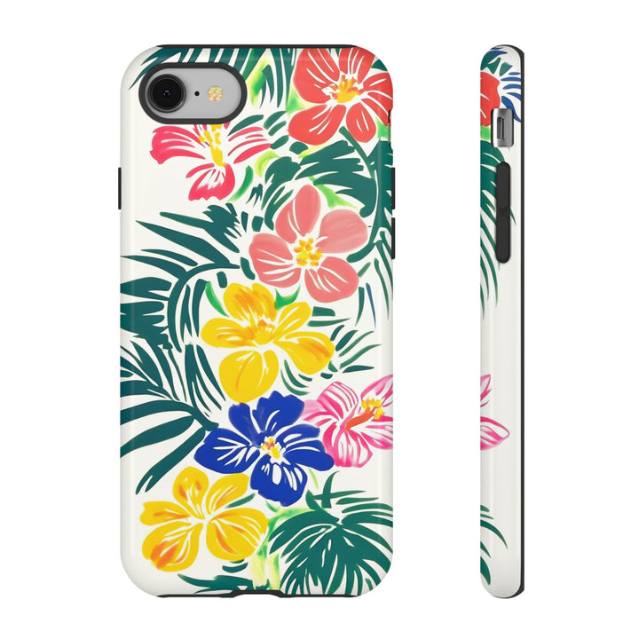 Tough Phone Case | Hawaiian Floral Hibiscus Print for iPhone & Samsung