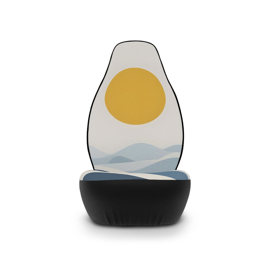 "Endless Summer" Retro Car Seat Covers (Set of 2) | Universal Fit Groovy Polyester