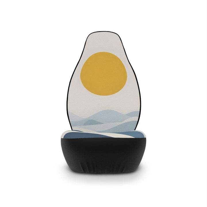 "Endless Summer" Retro Car Seat Covers (Set of 2) | Universal Fit Groovy Polyester