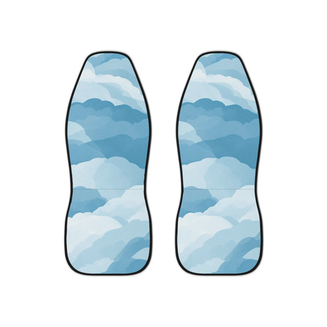 Car Seat Cover - Retro Boho Bucket Seat Protector | Easy Install Polyester Front Covers