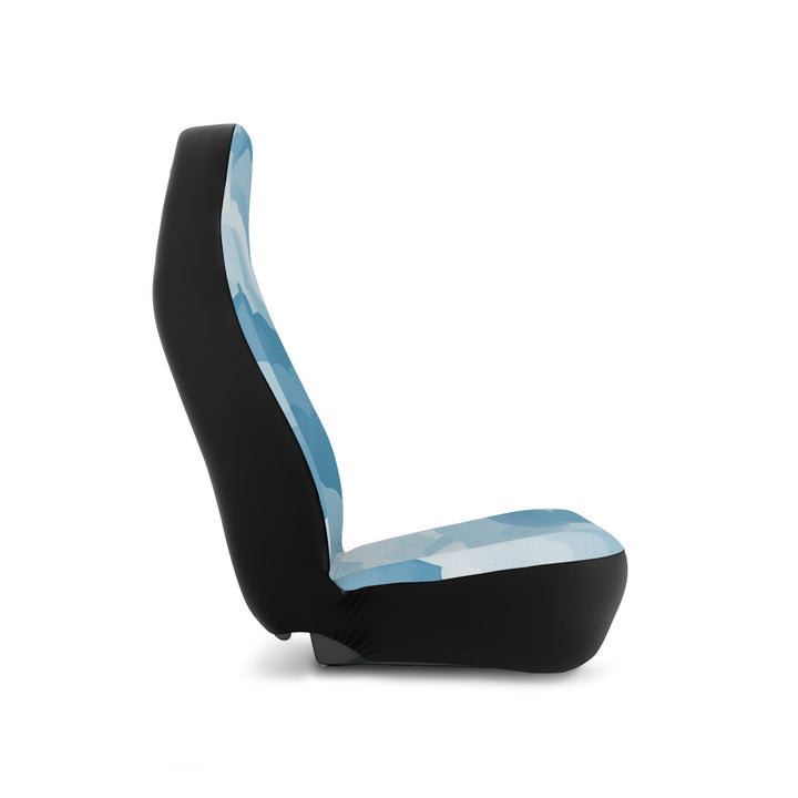 Car Seat Cover - Retro Boho Bucket Seat Protector | Easy Install Polyester Front Covers