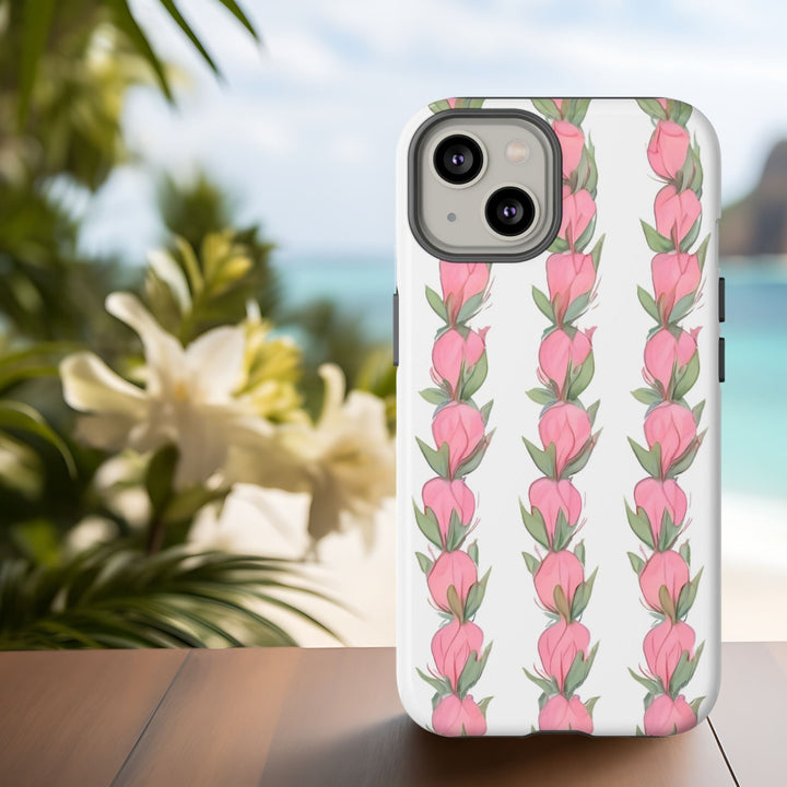 Tough Dual Layer Phone Case | Hawaiian Floral Cover for iPhone & Samsung