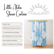 Tropical Hibiscus Shower Curtain