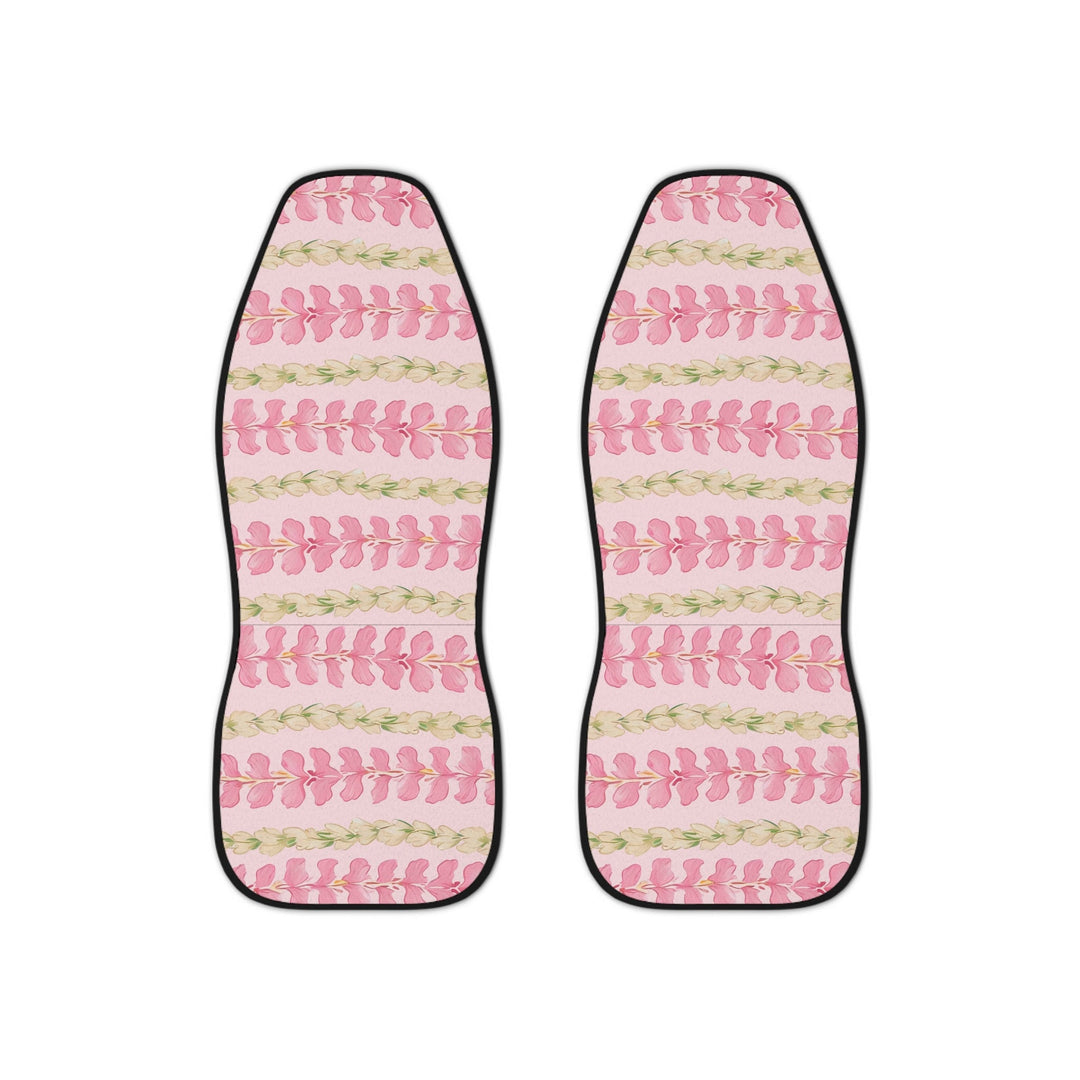 Hawaiian Flower Lei Car Seat Covers (Set of 2) | Universal Fit Tropical Floral Protection