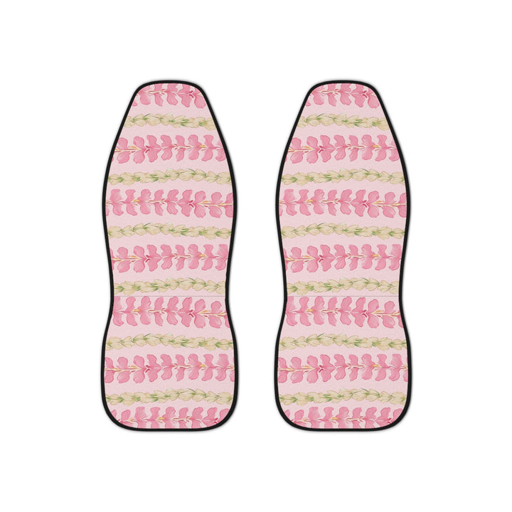 Hawaiian Flower Lei Car Seat Covers (Set of 2) | Universal Fit Tropical Floral Protection