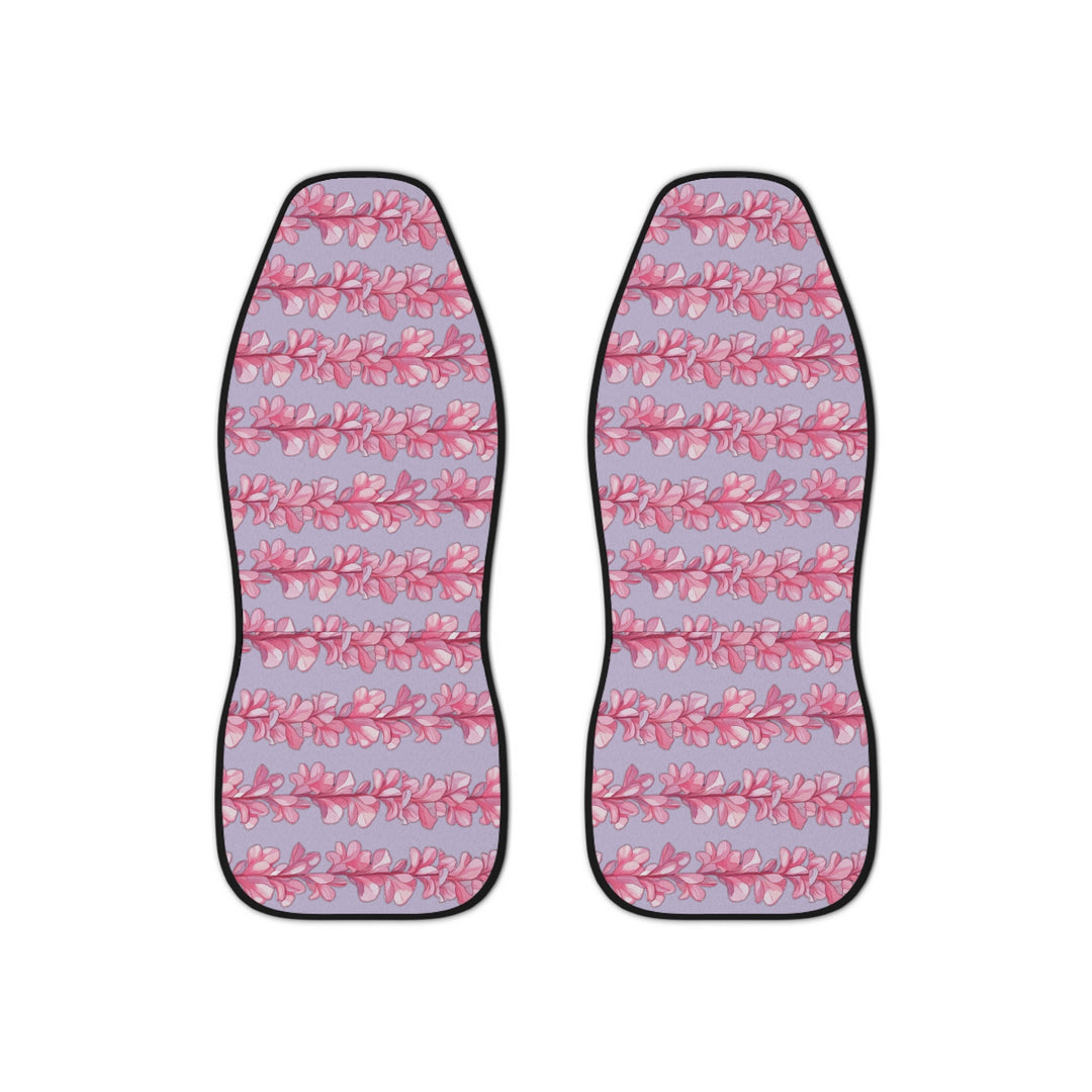 Hawaiian Flower Lei Seat Covers – Tropical Car Seat Covers with Durable Polyester Fabric