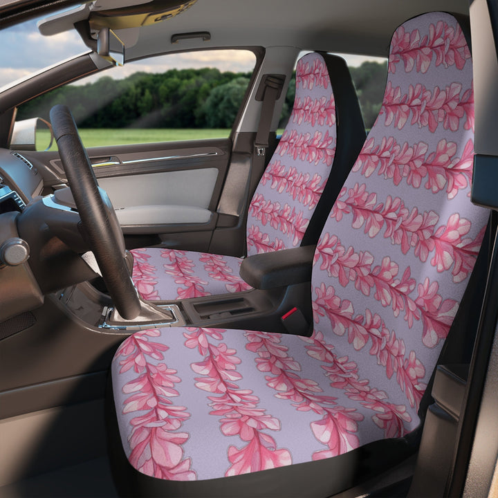 Hawaiian Car Seat Covers - Tropical Seat Covers With Abstract Floral Design